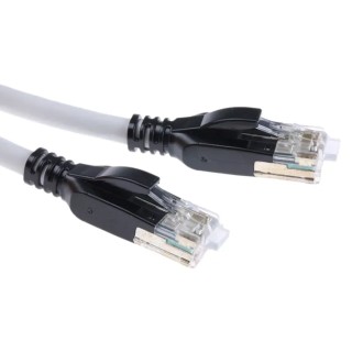 Bel-Stewart ARJ45 Cat7 Shielded Screened Ethernet Cable 3 m Grey PVC CA77-003M0-8
