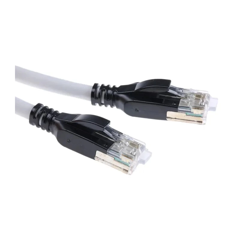 Bel-Stewart ARJ45 Cat7 Shielded Screened Ethernet Cable 3 m Grey PVC CA77-003M0-8