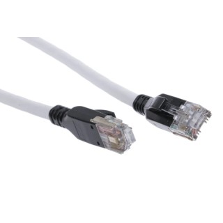 Bel-Stewart Cat7 Shielded Ethernet Cable with Grey PVC Jacket, 5 m Length 