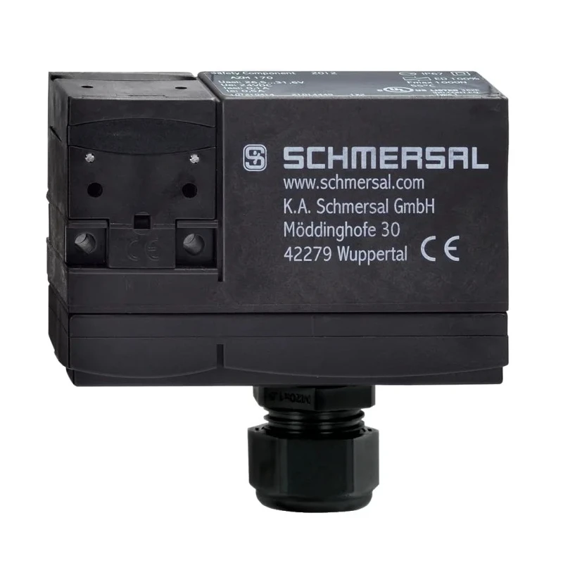 Schmersal Solenoid Interlock Switch 2 NC, Power to Unlock, Plastic Housing, Key Actuator Type, 230V AZM 170-02ZRK 230 VAC