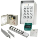 RS PRO Door Entry Button Access Control Kit 12V, Weather and Vandal Resistant 741-8221