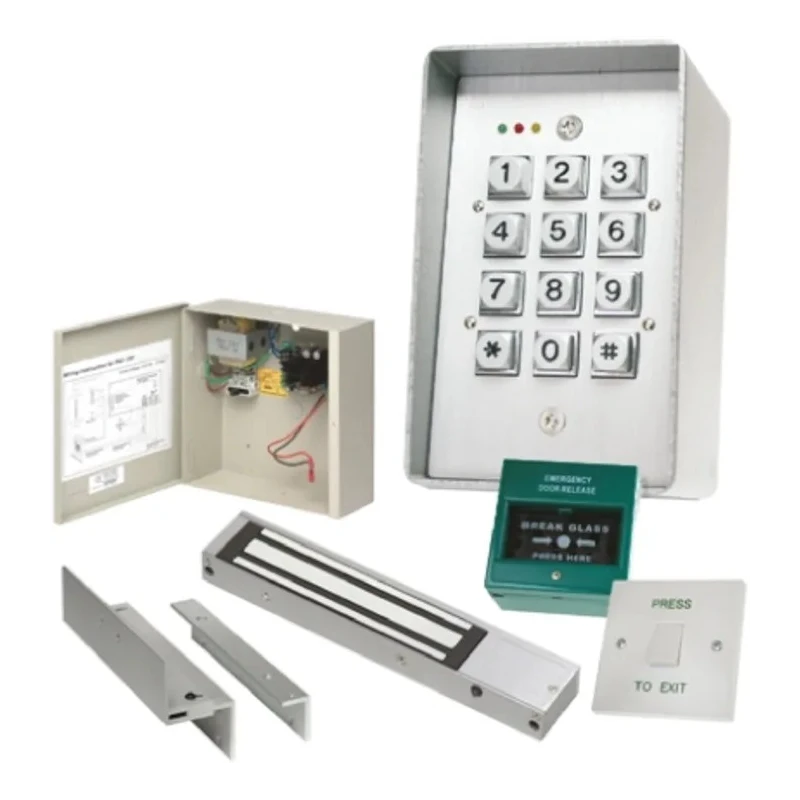 RS PRO Door Entry Button Access Control Kit 12V, Weather and Vandal Resistant 741-8221
