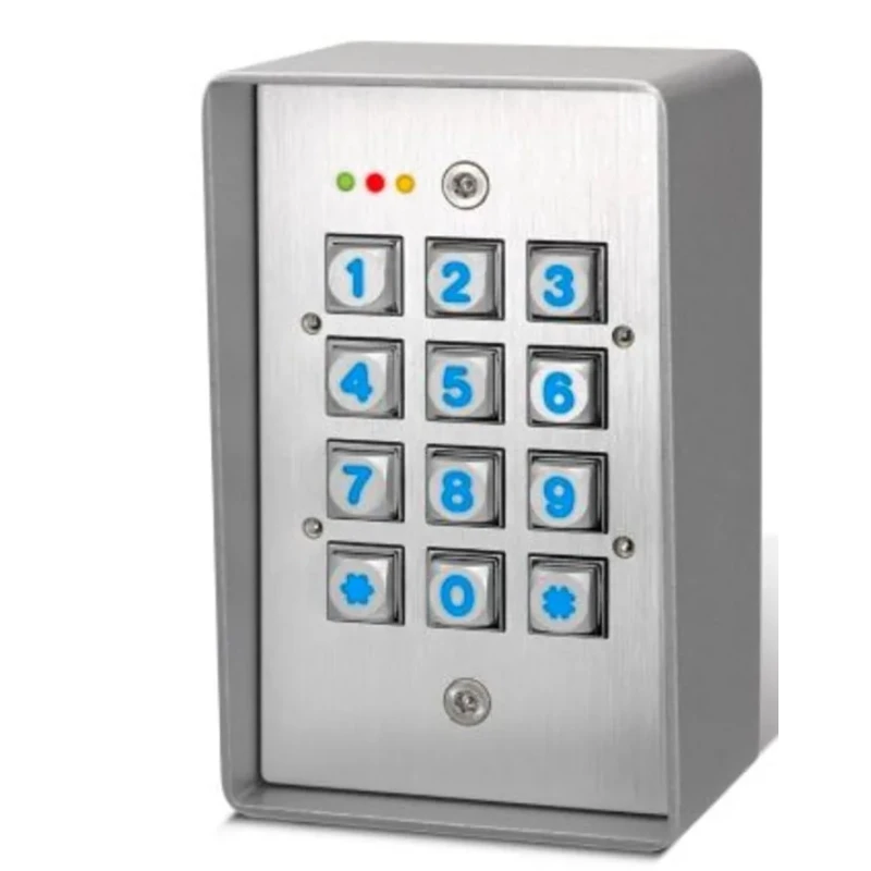 RS PRO Door Entry Button Access Control Kit 12V, Weather and Vandal Resistant 741-8221