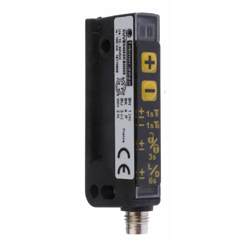 Telemecanique Sensors Through Beam Photoelectric Sensor Fork Style 3 mm Detection Range NPN/PNP Output IP65 