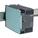 Siemens SITOP Switch Mode DIN Rail Power Supply 1 Phase AC/DC Input 85-264V Output 24V DC 4A 96W Efficiency 88% PSU100C