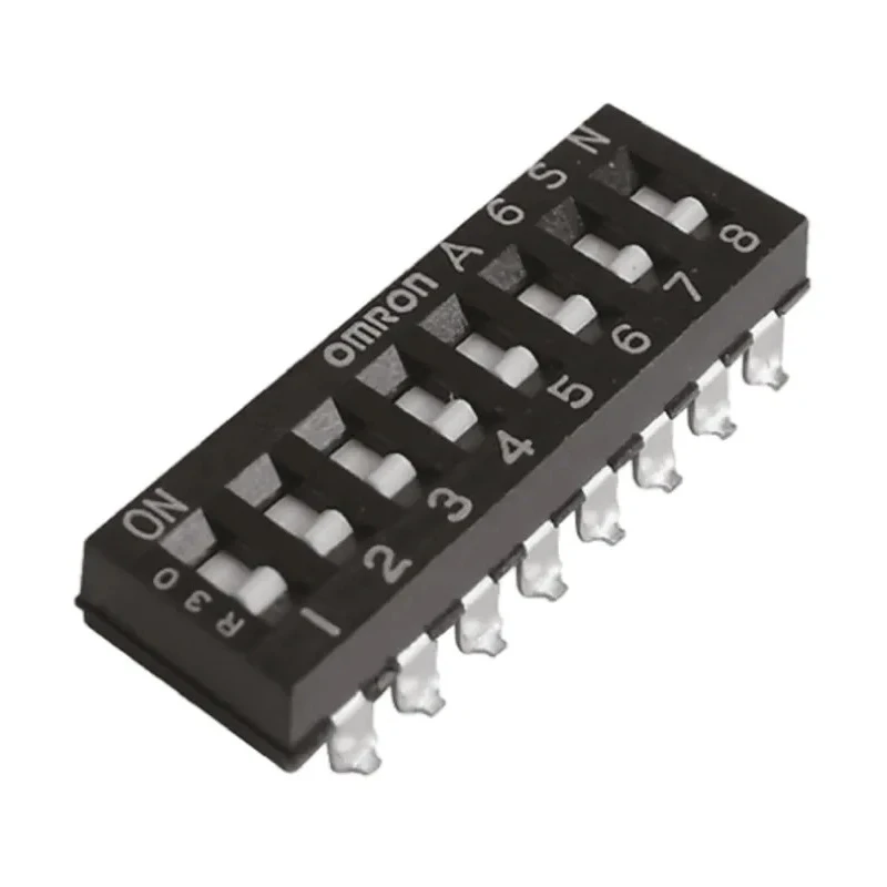 Omron Rotary Coded DIP Switch Surface Mount Flat Slide Actuator A6SN-2101