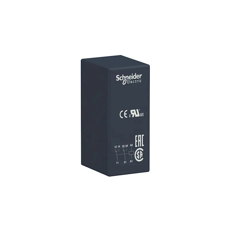 Schneider Electric PCB Power Relay 48V DC Coil 8A DPDT Harmony Relay RSB Series RSB2A080ED