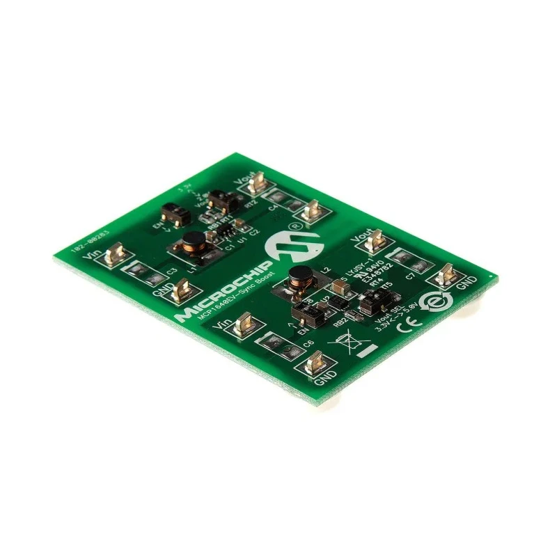 Microchip Boost LED Regulator Evaluation Board MCP1640EV-SBC with Fixed Output Voltage 2.0V to 5.0V China