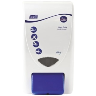 SCJ Professional Wall Mounted Manual Soap Dispenser 2 L with Anti-Bacterial BioCote Protection LGT2LDP