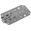 Phoenix Contact UTA Series DIN Rail Adapter for Switchgear, Die Cast Zinc, 52x107x9.6mm 2853983