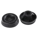 WISKA Black Polypropylene Thermoplastic Cable Grommet 20 mm Panel Hole Diameter, Cable Diameter 6 to 13 mm CLIXX M20/B