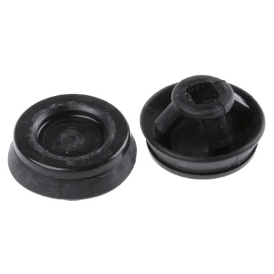 WISKA Black Polypropylene Thermoplastic Cable Grommet 20 mm Panel Hole Diameter, Cable Diameter 6 to 13 mm CLIXX M20/B