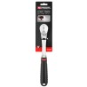 Facom 1/2 in Ratchet with Bi-Material Elastomer Handle, Satin Chrome Finish, 262mm Overall Length SL.161PB