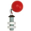 ALWAYSE Ball Transfer Unit with 35 mm Diameter Polyurethane Stud Mount ACP35RH