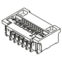 Molex 0.25 mm Pitch 25 Way Right Angle Female FPC Connector Bottom Contact 502078-2510