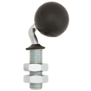 ALWAYSE Ball Transfer Unit 35 mm Diameter Rubber, Stud Mount, 13.5 mm Stud Diameter ACR35LH