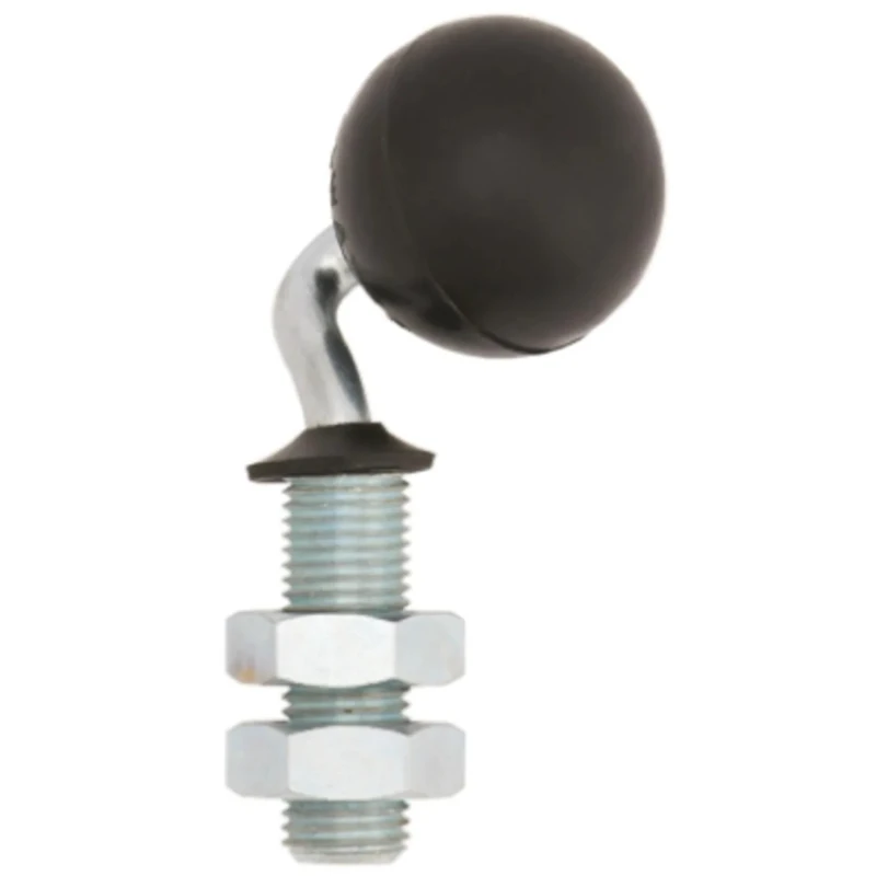 ALWAYSE Ball Transfer Unit 35 mm Diameter Rubber, Stud Mount, 13.5 mm Stud Diameter ACR35LH