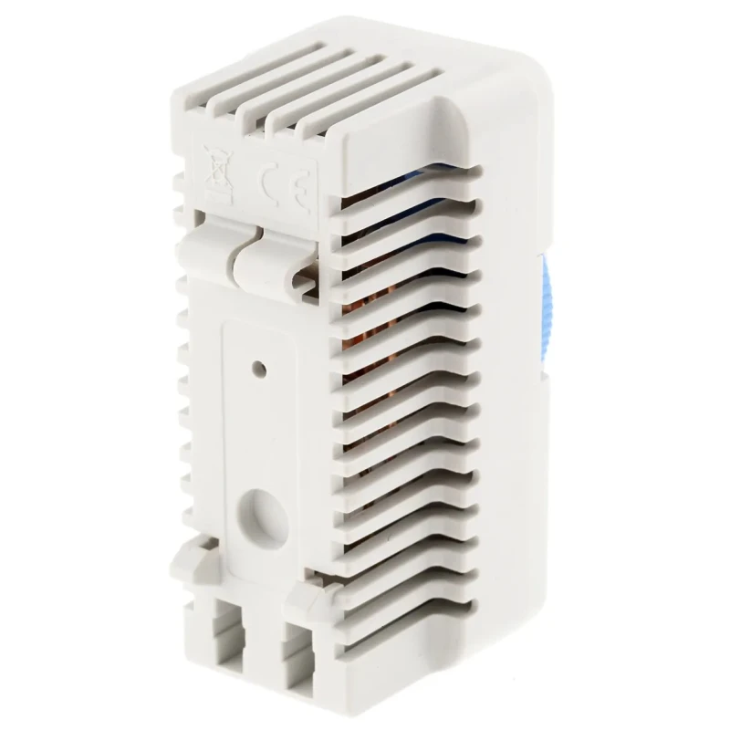 STEGO Enclosure Thermostat NO/NC, 250V AC Supply Voltage, Temperature Range 0 to 60 °C, Max Operating Temp 80 °C 01116.0-00