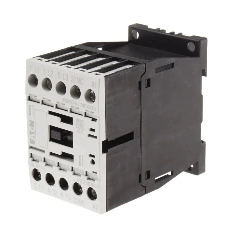 Eaton DILM Contactor 3-Pole 7 A 3 kW 230V AC Coil 400V AC Contact Voltage 276585 DILM7-01(230V50HZ,240V60HZ)