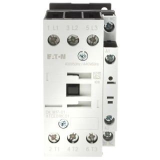 Eaton Contactor 3-Pole 17A 7.5kW 400V AC Coil DILM17-01(400V50HZ,440V60HZ) 277038 277038 DILM17-01(400V50HZ,440V60HZ)
