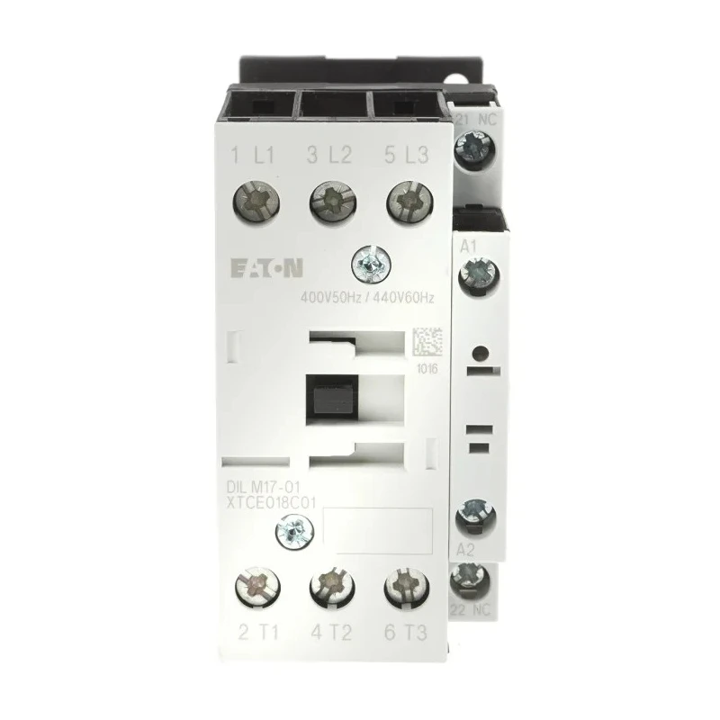 Eaton Contactor 3-Pole 17A 7.5kW 400V AC Coil DILM17-01(400V50HZ,440V60HZ) 277038 277038 DILM17-01(400V50HZ,440V60HZ)