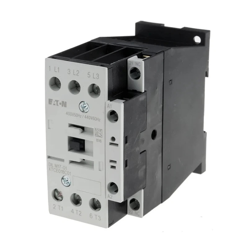 Eaton Contactor 3-Pole 17A 7.5kW 400V AC Coil DILM17-01(400V50HZ,440V60HZ) 277038 277038 DILM17-01(400V50HZ,440V60HZ)