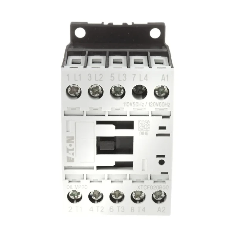 Eaton DILM Contactor 110V AC Coil, 4-Pole, 22 A, 5.5 kW Power Rating, 4 NO, 400V AC 276967 DILMP20(110V50HZ,120V60HZ)