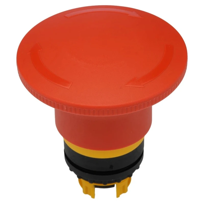 Eaton RMQ Titan M22 Series Latching Emergency Stop Push Button 22 mm Cutout 1 NO/1 NC IP67 