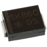 Taiwan Semiconductor 60 V 8 A Schottky Barrier Diode Surface Mount DO-214AB 2-Pin SK86C