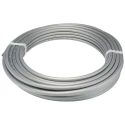 SMC Compressed Air Pipe Silver Polyurethane 10 mm Outside Diameter 6.5 mm Inside Diameter 20 m Length TU1065S1-20