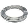 SMC Compressed Air Pipe Silver Polyurethane 10 mm Outside Diameter 6.5 mm Inside Diameter 20 m Length TU1065S1-20