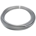 SMC Compressed Air Pipe Silver Polyurethane 6 mm Outside Diameter 4 mm Inside Diameter 20 m Length TU Series TU0604S1-20