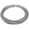 SMC Compressed Air Pipe Silver Polyurethane 6 mm Outside Diameter 4 mm Inside Diameter 20 m Length TU Series TU0604S1-20