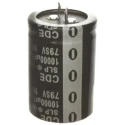 Cornell-Dubilier 2.2 mF Aluminium Capacitor 100V Polar Radial Lead SLP222M100C4P3