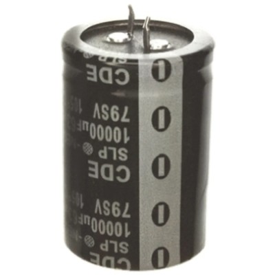 Cornell-Dubilier 2.2 mF Aluminium Capacitor 100V Polar Radial Lead SLP222M100C4P3