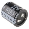 Cornell-Dubilier 4.7 mF Cylindrical Can Polar Aluminium Capacitor 63V Radial Lead SLPX472M063E3P3