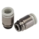 SMC Pin Connector for Cylinder Port Compatible Bore 6 mm, Port-In-Body Valve Compatible, Model VVQ1000-50A-C6
