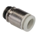 SMC Pin Connector for Cylinder Port Compatible Bore 6 mm, Port-In-Body Valve Compatible, Model VVQ1000-50A-C6
