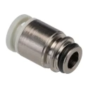 SMC Pin Connector for Cylinder Port Compatible Bore 6 mm, Port-In-Body Valve Compatible, Model VVQ1000-50A-C6