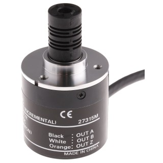 Omron E6B2 Series Incremental Encoder 24V DC, 360 Pulses Per Revolution, NPN Open Collector Output E6B2-CWZ6C 360P/R 2M