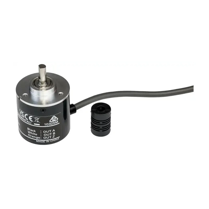 Omron E6B2 Series Incremental Encoder 24V DC 500 Pulses Per Revolution NPN Open Collector Signal Solid E6B2-CWZ6C 500P/R 2M