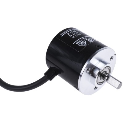 Omron E6B2 Series Incremental Encoder 24V DC 1000 PPR NPN Open Collector Signal Solid Shaft 6 mm E6B2-CWZ6C 1000P/R 2M