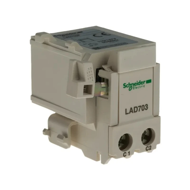 Schneider Electric 110V ac/dc Remote Tripping Device Circuit Trip for use with LRD Series, LR3D Series LAD703F
