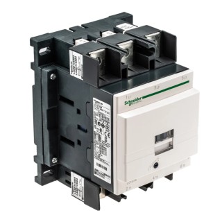 Schneider Electric TeSys D LC1D Contactor 110V AC Coil, 3-Pole, 115A, 30kW, 3NO Auxiliary Contacts, 1kV AC LC1D1156F7