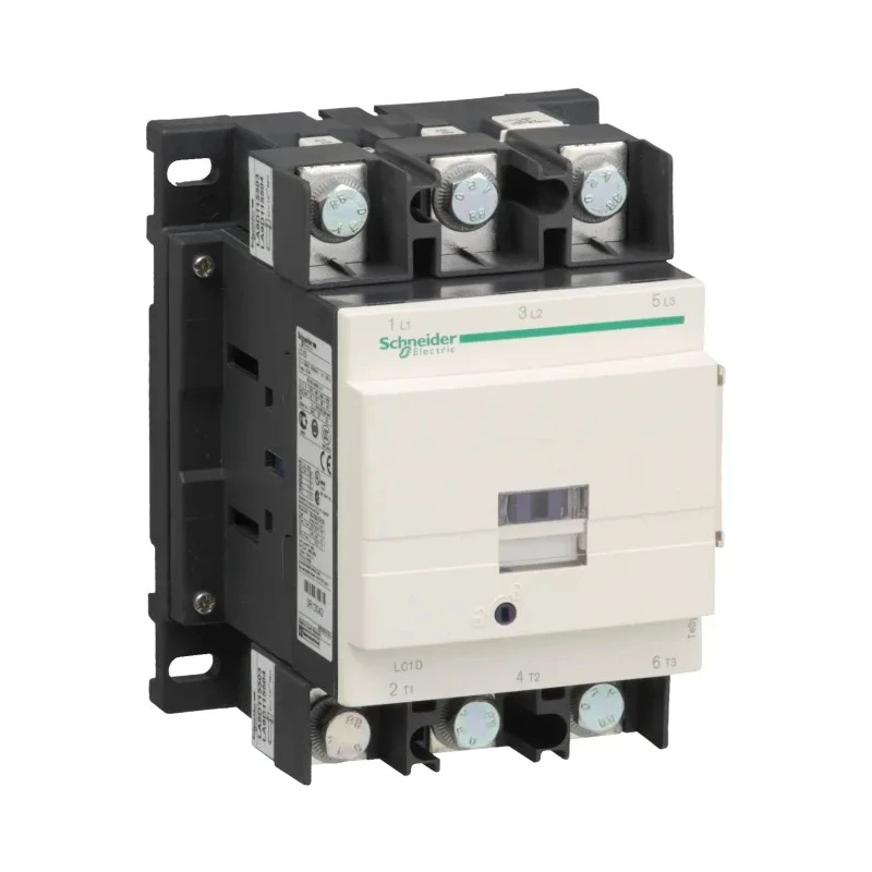Schneider Electric LC1D Contactor 230V AC Coil 3-Pole 115A 30kW 3 NO 1kV AC LC1D1156P7