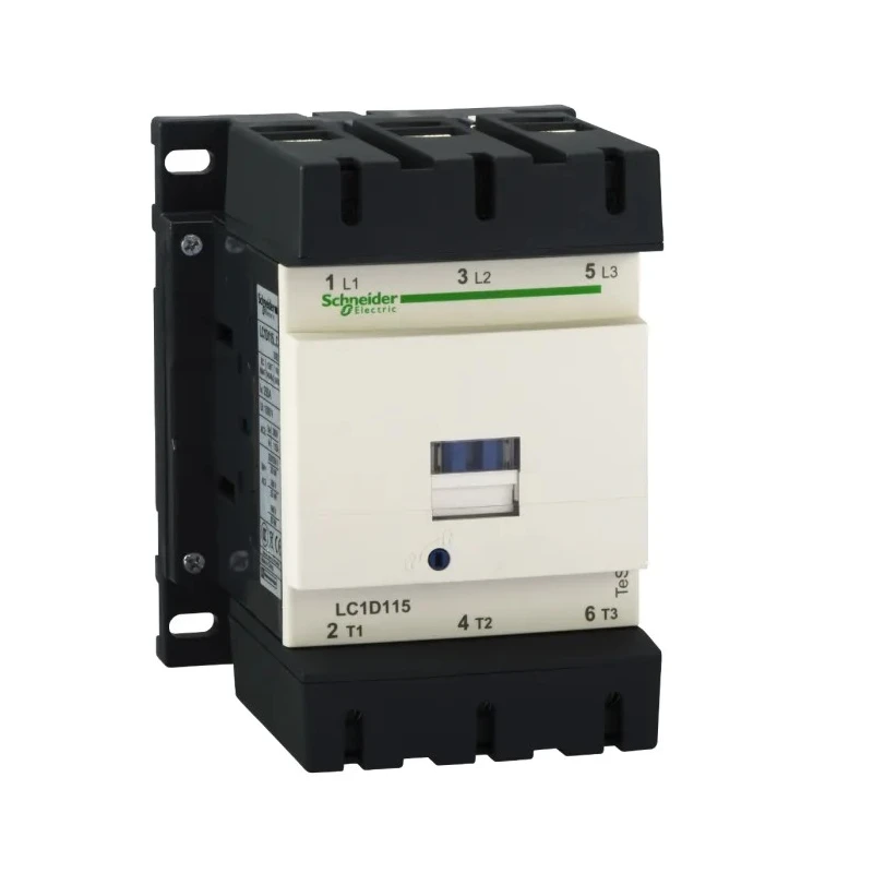 Schneider Electric LC1D Contactor 230V AC Coil 3-Pole 115A 30kW 3 NO 1kV AC LC1D1156P7