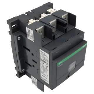 Schneider Electric LC1D Contactor, 110V AC Coil, 3-Pole, 150 A, 80 kW Power Rating, 3 NO Auxiliary Contacts, 1 kV LC1D1506F7