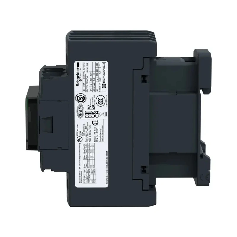 Schneider Electric LC1D TeSys D Contactor, 48V DC Coil, 4-Pole, 40A, 2 NO/2 NC, 690V AC/DC LC1D258ED