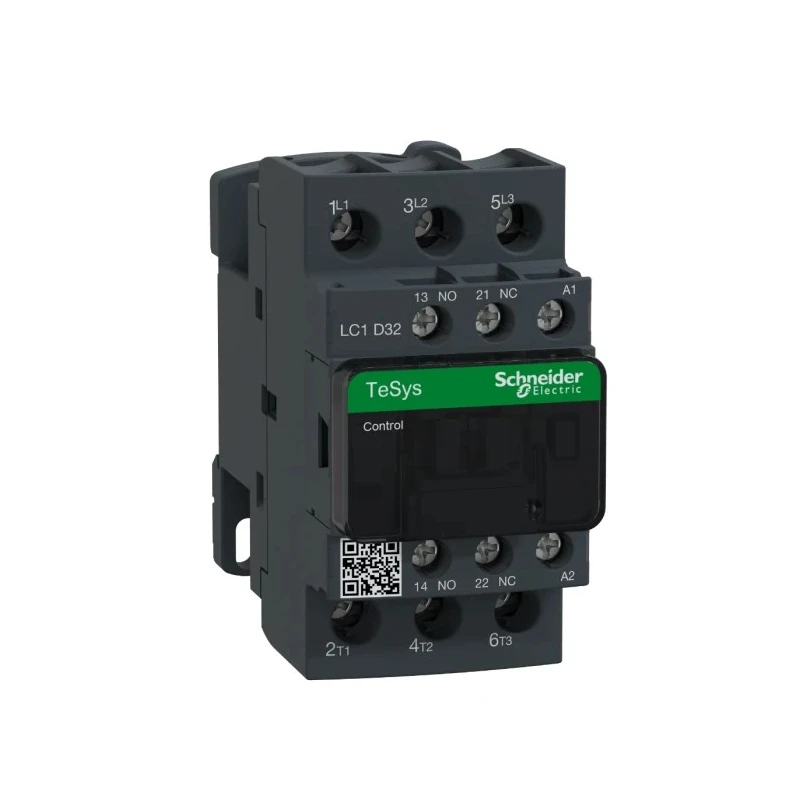 Schneider Electric LC1D Contactor, 400V ac Coil, 3-Pole, 32 A, 2 HP 415V, 3 NO, 690V ac/dc LC1D32N7