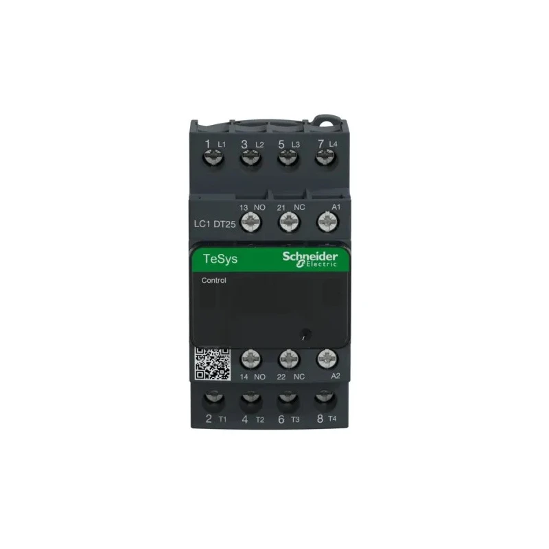 Schneider Electric TeSys D Contactor, 220V AC Coil, 4-Pole, 25A Contact Current, 4 NO, 690V AC/DC LC1DT25M7